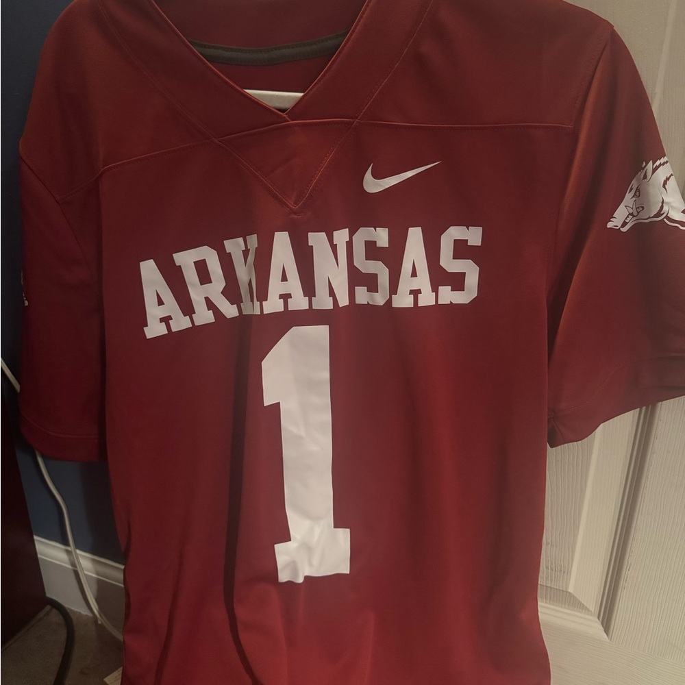 Nike Arkansas Razorbacks Red Jersey